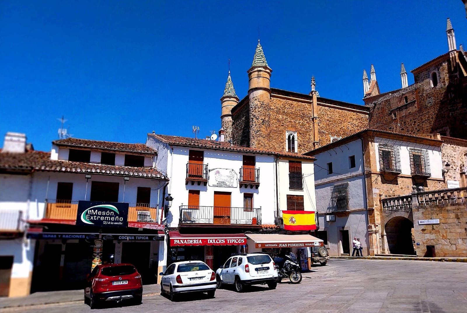 Plaza medieval de Guadalupe